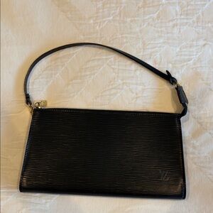 Louis Vuitton Black Epi Leather Mini Shoulder Bag